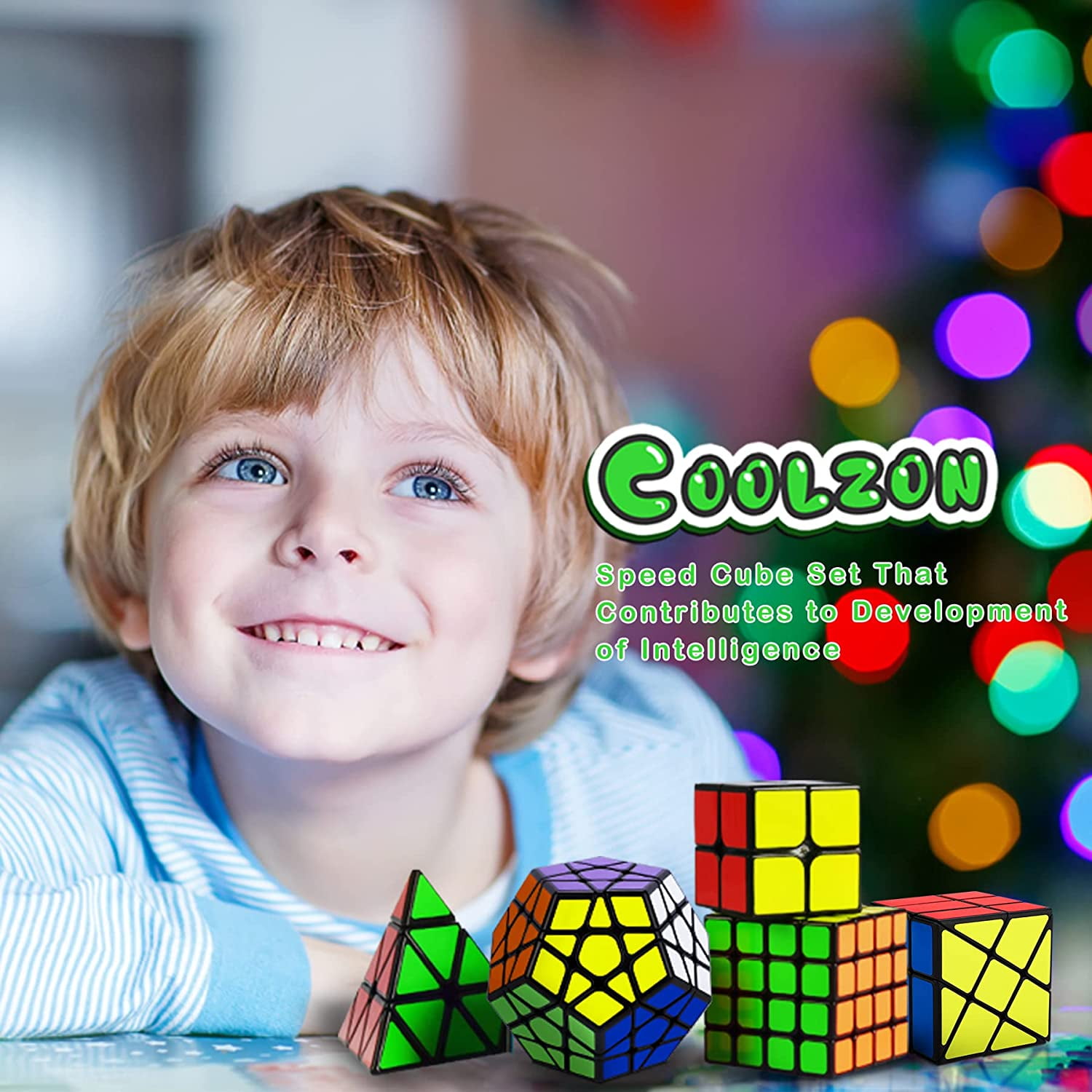 Polygon Cubo Magico 2x2 Kids Toys Educational Puzzles Inteligencia