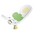 thumbnail image 4 of Asiento de baño para niños pequeños, asiento de bañera para bebé con ventosa, accesorios de ducha, asiento de bañera para niños de 6 a 18 meses Blanco, 4 of 9