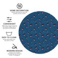 thumbnail image 4 of Disketp Bullfinches 1 Funny Coasters,6 Pcs Leather Coasters with Holder, Perfect Housewarming Hostess Gifts,Protect Furniture from Water Marks Scratch and Damage,Round Shape, 4 of 7