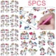 thumbnail image 1 of 5 Uds 2 Pintura Diamantes Pegatina DIY Artesanía Dibujos Animados Paster Del (BT130), 1 of 6