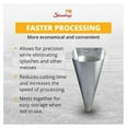 thumbnail image 2 of Poultry Processing Cone, XX-Large Galvanized Steel Restraining Cone for Chickens, Turkeys, Geese – Heavy Duty, Rust-Proof, Safe Killing Cone, 2 of 6