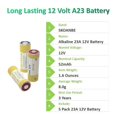 thumbnail image 2 of Pilas alcalinas KaPonsec 23A de 12 V, paquete de 5, 2 of 6