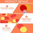thumbnail image 3 of 100Pcs Learning Resources Two Color Counters Plastic Counters Chips Math Counters Counting Toys Double Sided Playing Counter Counting Bingos for Kids Educational Math Game Red and Yellow, 3 of 5