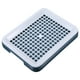 thumbnail image 1 of Caja de arena rectangular para conejos: bandeja de arena pequeña con rejilla para animales pequeños como conejos, cobayas, chinchillas, hurones y hámsteres., 1 of 8
