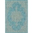 thumbnail image 2 of Outdoor Nirie Collection Area Rug Light Aqua - 4'x6', 2 of 5