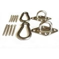 thumbnail image 1 of Kit de suspensión para hamaca ganchos resistentes carabinas soporte para hamaca silla columpio uso interior exterior, 1 of 7