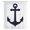 Navy, variant on Nautical Anchor Sheer Curtains 84 Inches Long, Farmhouse Minimalist White Abstract Art Light Filering Curtains, Breathable Simi Curtain Privacy Drapes for Living Room Bedroom Window Treatment