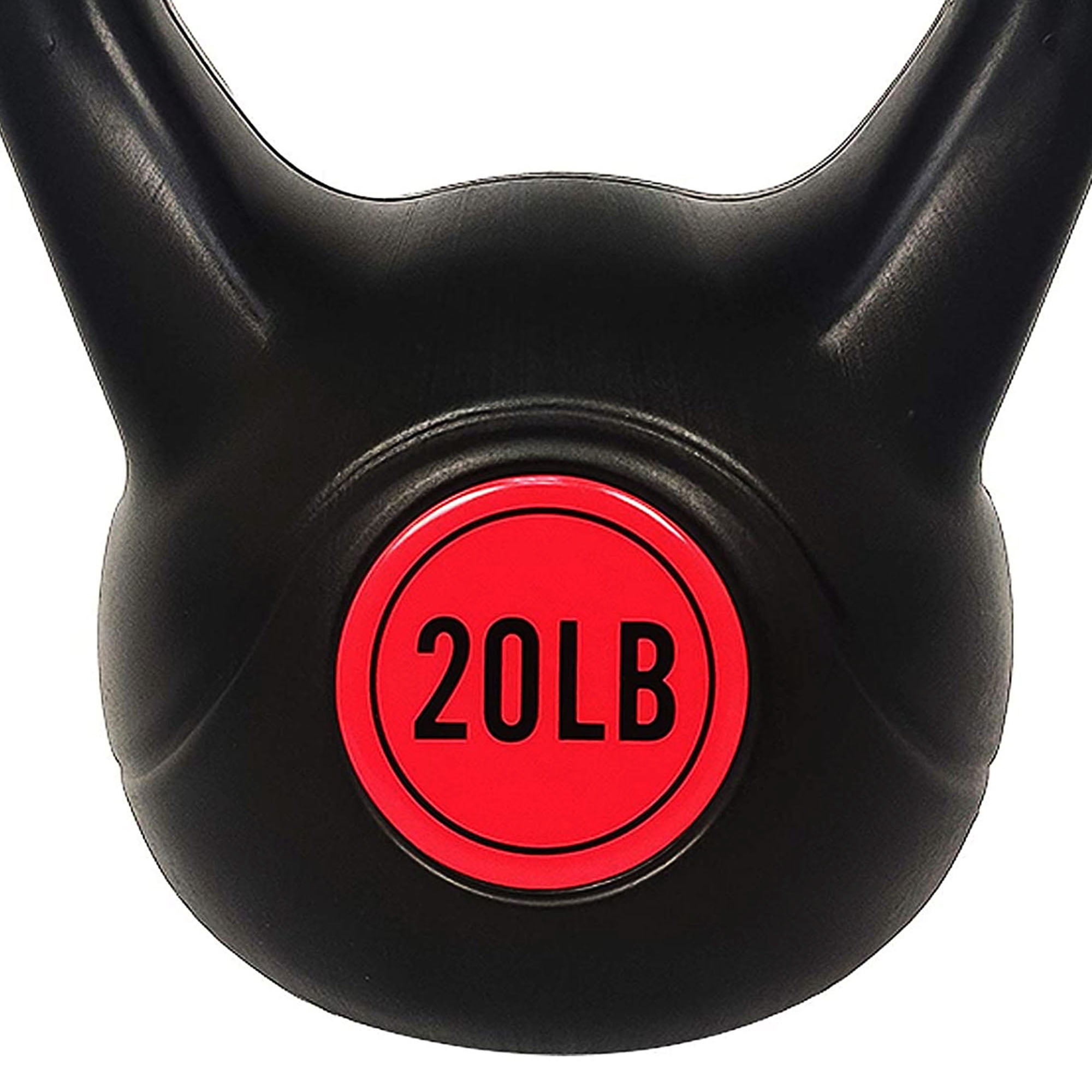 BalanceFrom Wide Grip 4 Piece Kettlebell Exercise Fitness Weight Set, Includes 5 lbs, 10 lbs, 15 lbs, 20 lbs