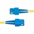 thumbnail image 3 of StarTech 3m 9.8ft SC to SC UPC OS2 Single Mode Duplex Fiber Optic Cable, 3 of 5