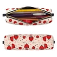 thumbnail image 2 of Balery Red Ladybug Estuche de Lápices de Cuero Impreso, Estuche para Suministros de Arte, Estuche de Lápices con Cremallera, Estuche de Almacenamiento de Papelería, 2 of 7