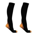 thumbnail image 1 of Maoww High Compression Nylon Socks Prevent Swelling Elastic Leg Support Stockings, 1 of 7