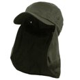 thumbnail image 4 of Men's UV Sun Protection Cap Foldable Quick Dry Lightweight with Neck Flap Cover Visor Hat, 4 of 4