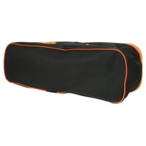 Uonlytech Durable Black Tool Bag for Storage Oxford Cloth Small Organizer with Zipper Closure