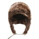 thumbnail image 1 of Sombrero de de invierno engrosamiento con orejeras a prueba térmico a prueba de frío gorras sombreros clima frío nieve hombres Café Macarena Sombrero de soldado de invierno, 1 of 8