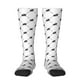 thumbnail image 1 of Fotbe Black Rabbit Calcetas Divertidas Estampadas para Hombre y Mujer, Calcetas de Algodón hasta la Rodilla para Caminar, Correr, Enfermería y Embarazo, 1 of 6
