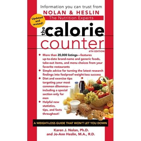 The Calorie Counter, 6th Edition (Best Food Diary Calorie Counter App)