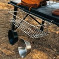 thumbnail image 4 of Mosiee Camping Table Drain Basket Folding Tableside Hanger Storage Rack For Igt Table Desktop Side Expansion Rack, 4 of 9