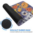 thumbnail image 6 of Long Mouse Pads for Desk,Halloween Cute Icons Collage Pattern Desk Mats on Top Of Desks, Desk Mouse Pad Extra Large with 3mm Non-Slip Base and Stitched Edge for Gaming,Office,Work,Home 31.5"x11.8", 6 of 6