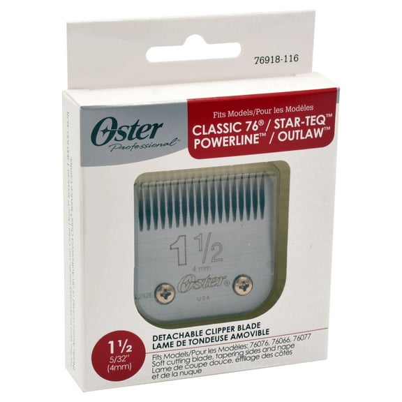Oster Professional Detachable Clipper Replacement Blade, Size #1 1/2 []