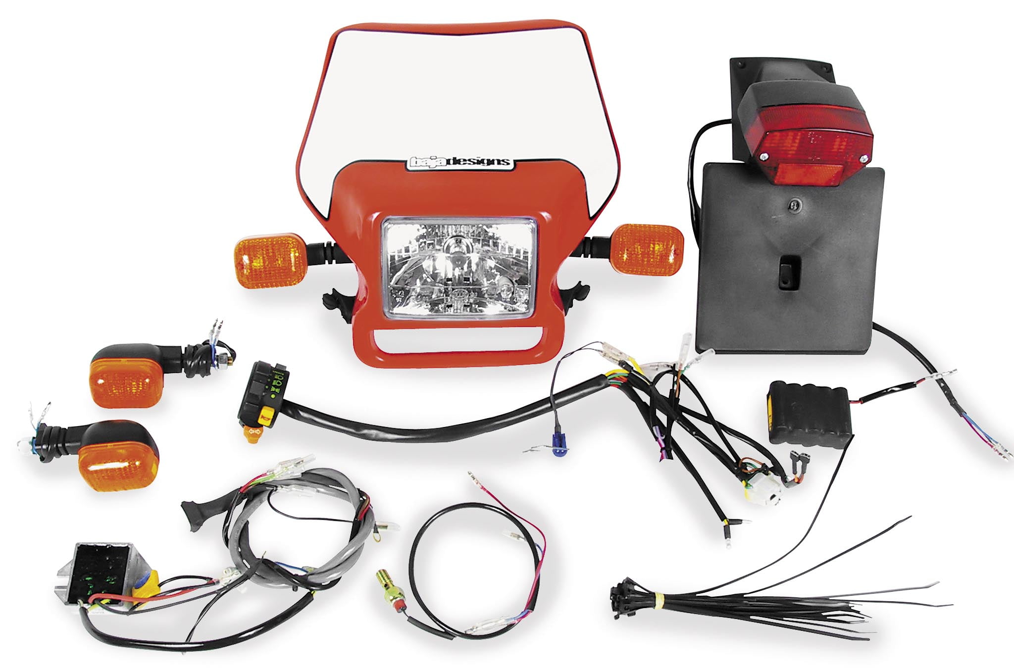 Baja Designs 12 1050 Dual Sport Kit Ez Mount Electric Start Walmart Com