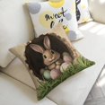 thumbnail image 5 of Easter Linen toss pillowcase decoration pillowcase gifting preferred 24x24 inch cushion cover 2 sets sofa pillowcase sofa bedroom living room car, 5 of 8