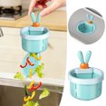 thumbnail image 1 of Cute Rabbit Shaped Kitchen Strainer Filter Catcher For Food Waste Drain Protector, 1 of 4
