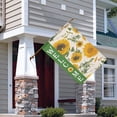 thumbnail image 2 of Spring Summer Sunflower Garden Flag 28x40 Inch Double Side for Outdoor Courtyard Garden Decor Flowers Welcome Holiday Flag for Outside Decoration, 2 of 6
