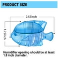 thumbnail image 2 of Transemion 3 Pieces Humidifier Fish Tank Cleaning Tool Universal Filter Water Deodorant Dust Remover Aquarium Diffuser for All Humidifiers Blue, 2 of 9