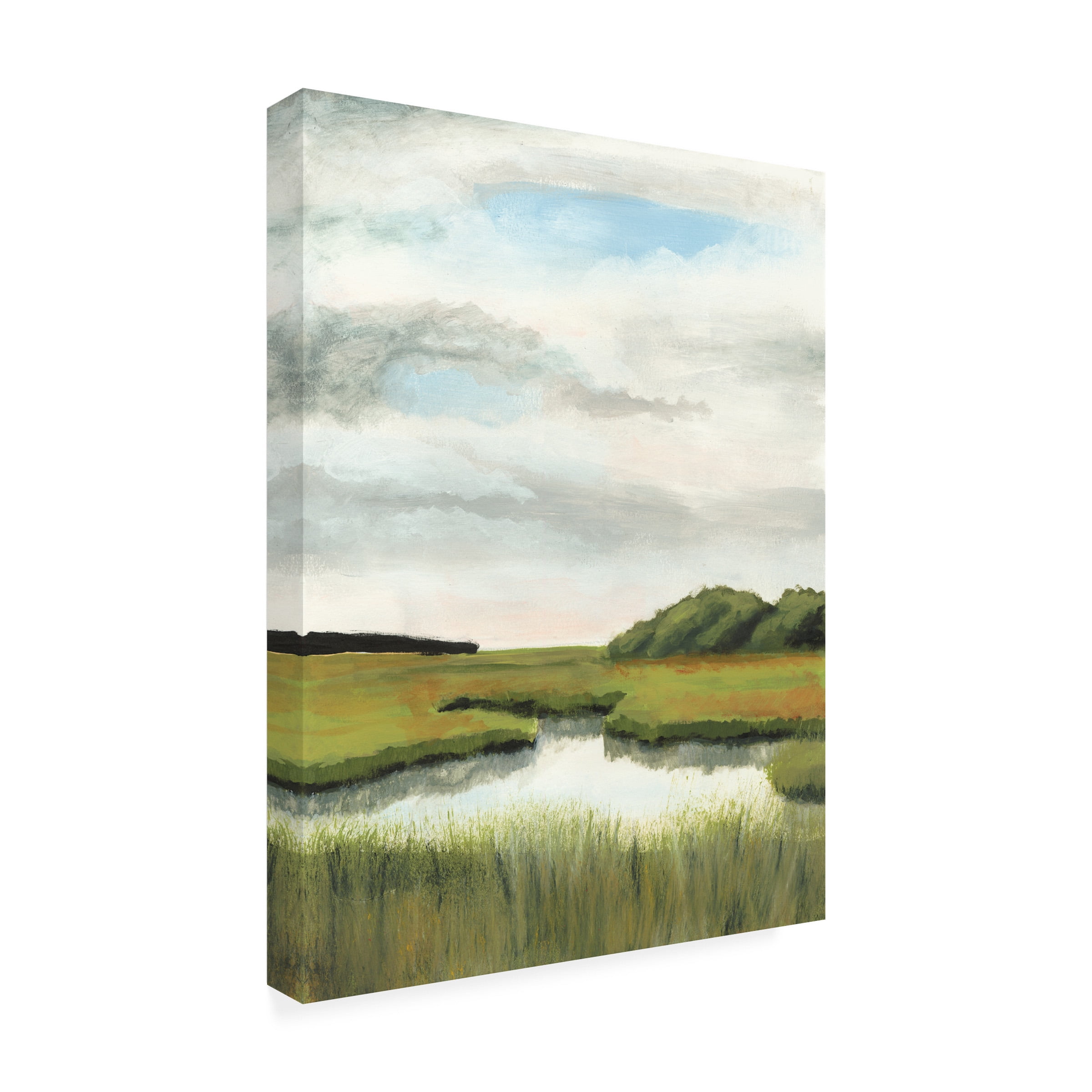Trademark Fine Art Naomi McCavitt Marsh Landscapes Ii Canvas Wall Art - 14x19