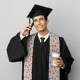 thumbnail image 5 of Fotbe Different Avocados Printed Class of 2024 Graduation Stole, 5 of 7