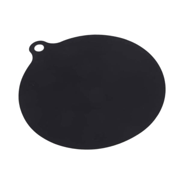 Protector redondo para placa de inducción, de silicona y fibra de vidrio, resistente a arañazos y al calor. Diámetro 18 cm