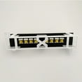 thumbnail image 4 of 8-Port Blank Patch Panel Rack for ST Optical Fiber Wall Mount Ethernet Cable Bar Keystone RJ45 Coupler Module, 4 of 9