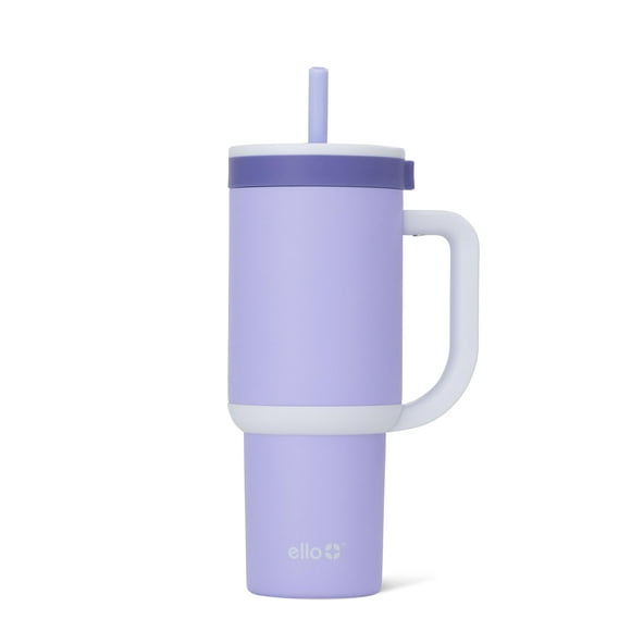Vaso Ello Oasis de 710 ml con mango aislante a prueba de fugas