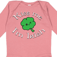 thumbnail image 4 of Inktastic Kiss Me I'm Irish Boys or Girls Long Sleeve Baby Bodysuit, 4 of 5