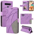 thumbnail image 1 of GANGXUN Flip Case for LG K41S/K51S – Leather Wallet Cover with Card Slots, Kickstand & Color Stitching Protective Folio, 1 of 6