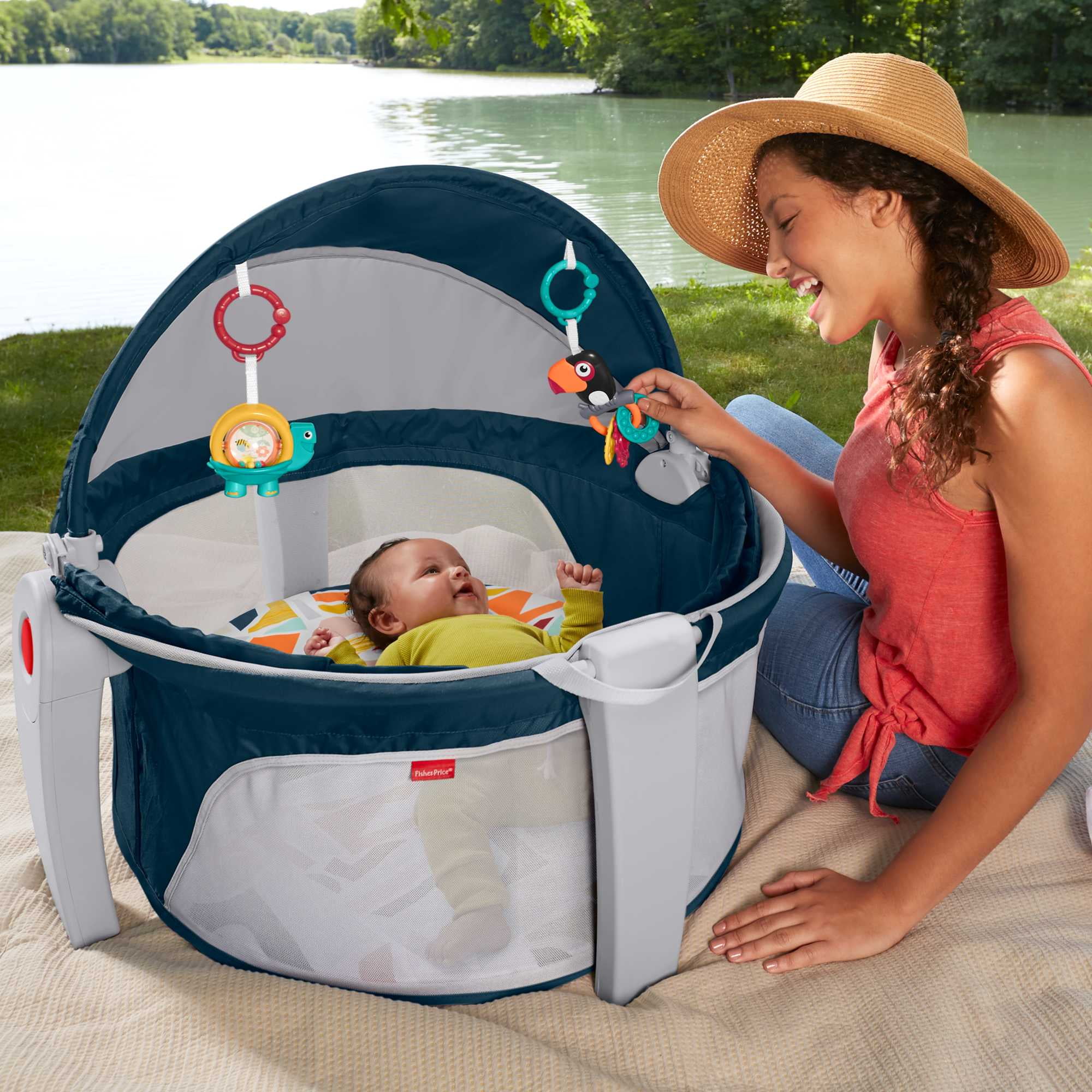 Travel store baby dome