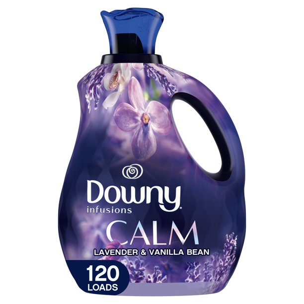 Downy Infusions Calm, Lavender and Vanilla Bean, 120 Loads Liquid