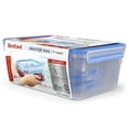 thumbnail image 3 of T-fal Set K3029012 de 5 piezas de contenedores herméticos, Master Seal Fresh, libres de BPA, para conservar tus alimentos en óptimas condiciones, Transparente/Azul, Chico, 3 of 5