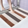 thumbnail image 3 of Feltree Bathroom Rugs, Soft and Absorbent Microfiber Bath Rugs, Non-Slip Shower Carpet, Machine Wash Dry, Bath Mats for Bathroom Floor, Tub and Shower, 3 of 8