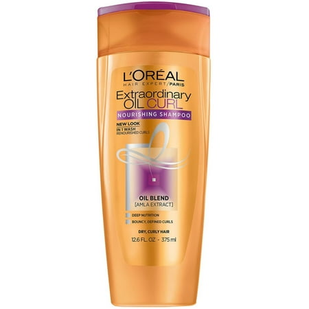 Loreal Textureline Curl Memory - 3 Pack - L'Oreal Paris Hair Expert Extraordinary Oil Curls Nourishing Shampoo 12.6 oz