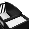 thumbnail image 5 of Graco Bellwood 5-in-1 Convertible Baby Crib and Changer with Drawer, Black, 5 of 18