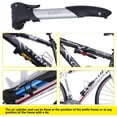 thumbnail image 3 of Maytalsory PP-02 Bike Pump Portable Professional Colorful Fixable Tire Inflator Pumps Cycling for American Valve with Band Silver 1Set, 3 of 6