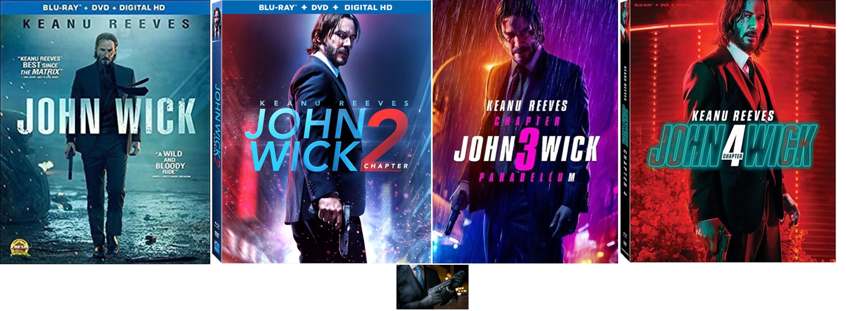 John Wick 4 Limited Edition Collector's Set (4K Ultra HD + Blu-Ray