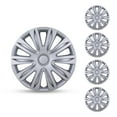 thumbnail image 5 of WOLFSTORM 16" Wheel Covers & Hub Caps ABS Lacquer Silver, 4 Pack, 5 of 9