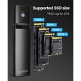 thumbnail image 4 of Carcasa SSD ORICO M.2 NVMe SATA Adaptador USB C 3.2 Gen 2, 4 of 8