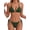 Amy Green, variant on Women's Sexy Halter Thong Bikini Tie Two Sides Bottom Triangle Bikini Swimsuits