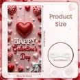 thumbnail image 2 of Red Theme Galentine's Day Banner Pink Heart Display Heart Pattern Cherry Decoration Sweet Backdrop for Galentine's Party Girls' Gathering Friendship Celebration, 2 of 7