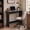 French Oak, variant on Furinno Simplistic Parsons Study Table, French Oak Grey/Black