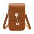 thumbnail image 3 of CAIXIA Medium Crossbody Bags For WomenSolid Hasp Artificial Leather Phone Messenger Crossbody Bag, Soft Casual Daily Shoulder Purse, 3 of 5
