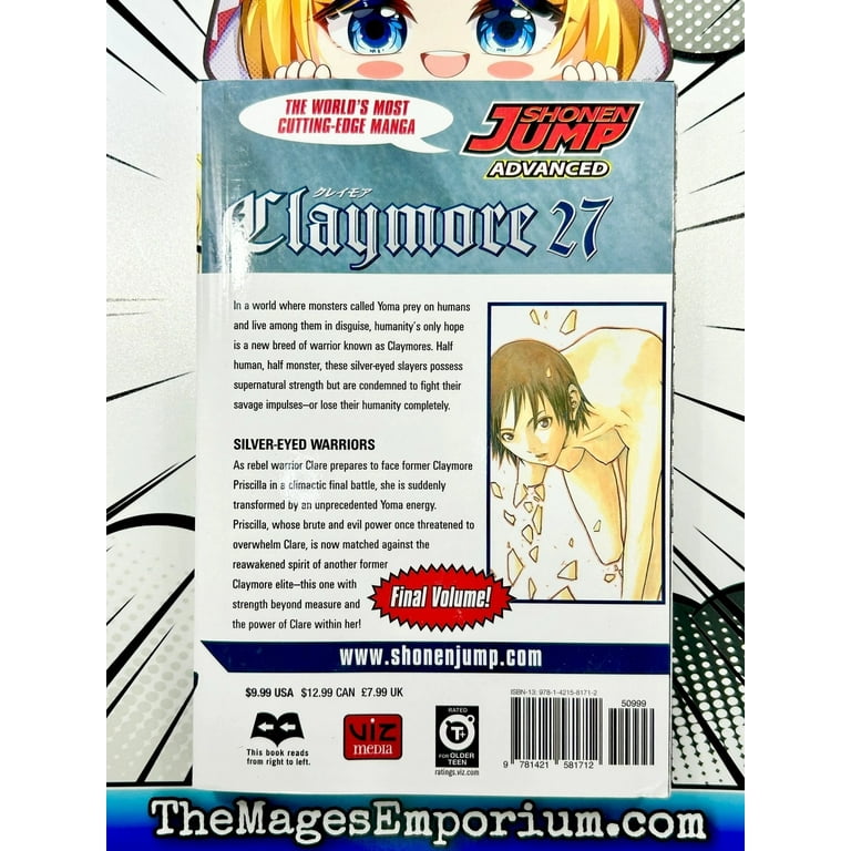 Claymore Claymore, Vol. 27: Silver-Eyed Warriors, Book 27